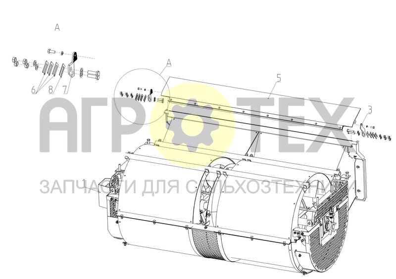 Вентилятор (RT520.11.04.000Ф) (№5 на схеме)